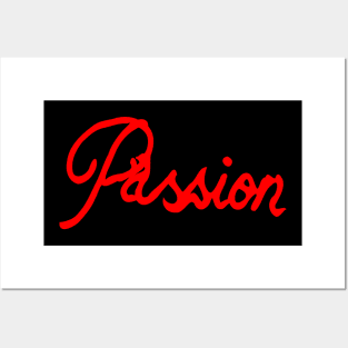 passion Posters and Art